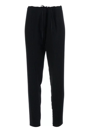 Sharon Wauchob ribbed drawstring trouser - Black