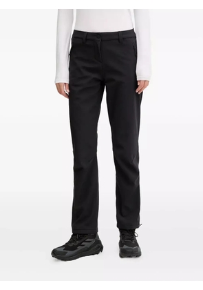 JACK WOLFSKIN zip-up performance trousers - Black