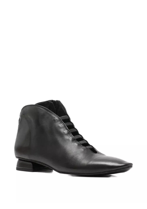 kudeta leather ankle boots - Black