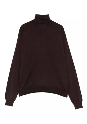 SOLOTRE roll-neck sweater - Black