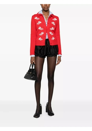 SHUSHU/TONG ruffled shorts - Black