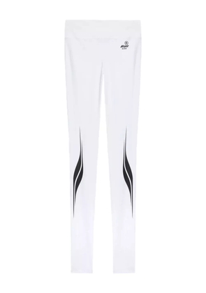 MSGM logo graphic leggins - White