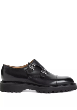 John Lobb buckled monk shoes - Black