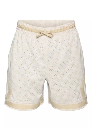 Jordan printed drawstring track shorts - Neutrals