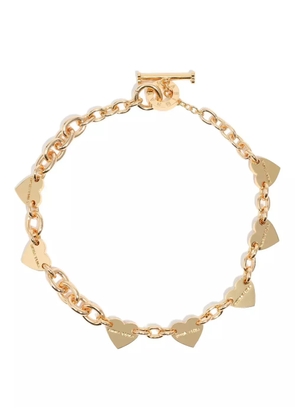Bimba y Lola heart chain necklace - Gold