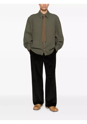 Séfr long-sleeve cotton shirt - Green