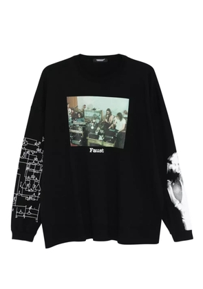 Undercover graphic-print long-sleeve T-shirt - Black