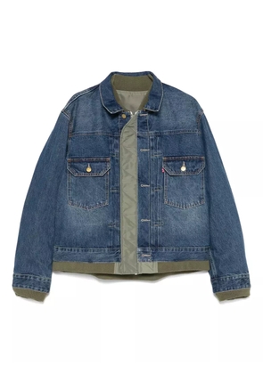 sacai denim jacket - Green