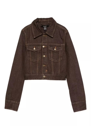 Ksubi Trucker denim jacket - Brown