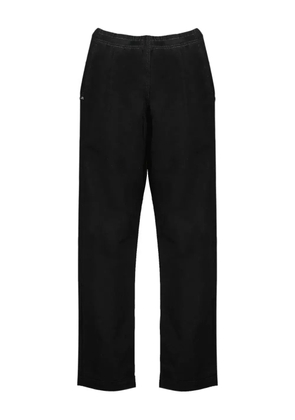 Japan Rags Nikko logo-patch elasticated trousers - Black