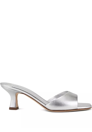 3juin Lea square-toe sandals - Silver