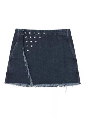 Rick Owens DRKSHDW Sisysnap denim skirt - Brown