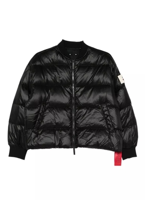 AFTER LABEL Maniva zip-up puffer jacket - Black
