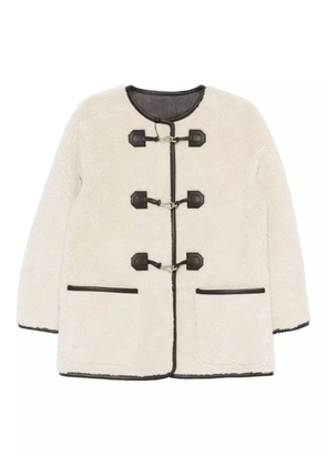 DUNST toggle jacket - White