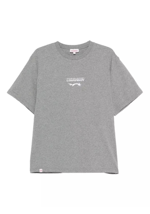 Charles Jeffrey Loverboy logo-embroidered T-shirt - Grey