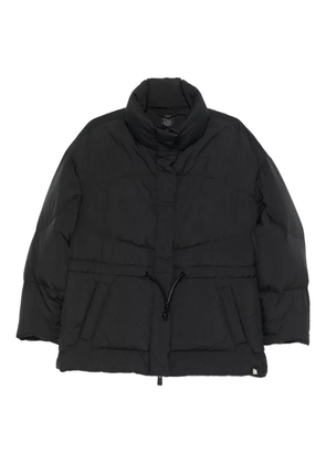 Bacon drawstring-waist padded coat - Black