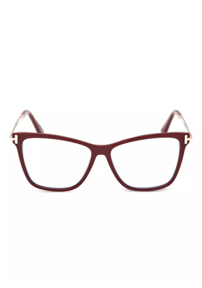 TOM FORD Eyewear cat-eye-frame glasses - Red