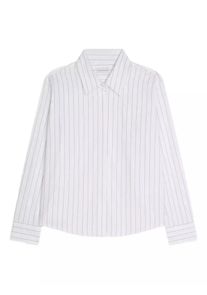 DRIES VAN NOTEN pinstripe cotton shirt - White