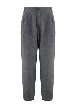 DARKPARK pleated Phebe wool trousers - Grey