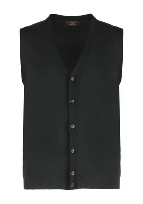 Zanone cotton cardigan - Green