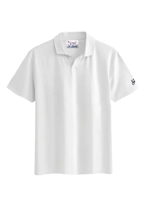 MC2 Saint Barth Embroidered polo shirt - White