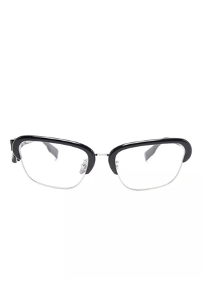 SHUSHU/TONG x Yvmin bow-detail glasses - Black