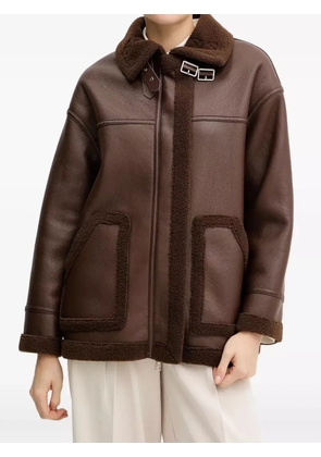 Silvian Heach buckle-detail jacket - Brown