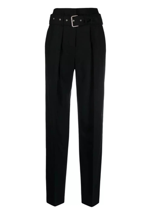 IRO belted tailored trousers - Black