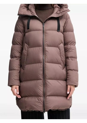 bomboogie Geneva hooded zip coat - Brown