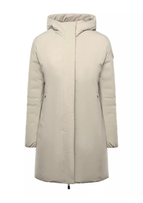 Save The Duck adjustable removable hood coat - Neutrals