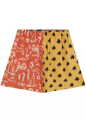Donde Esteban Estrellitas shorts - Yellow