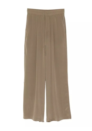 Jacob Lee silk trousers - Green
