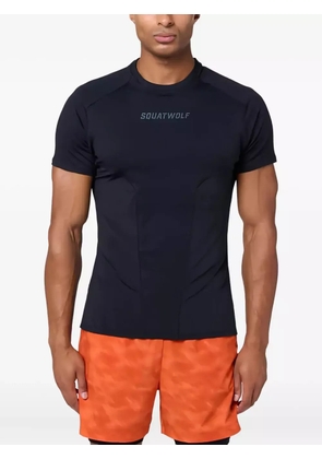 SQUATWOLF Alpha panelled short-sleeve T-shirt - Black