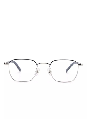 Montblanc square-frame glasses - Silver