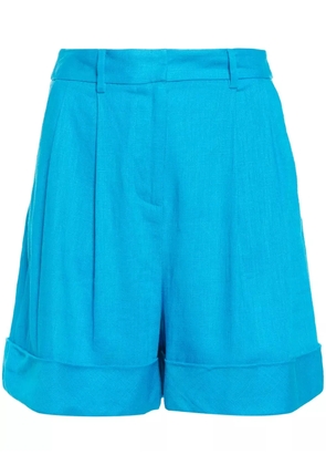 DVF Diane von Furstenberg Shiana tailored shorts - Blue
