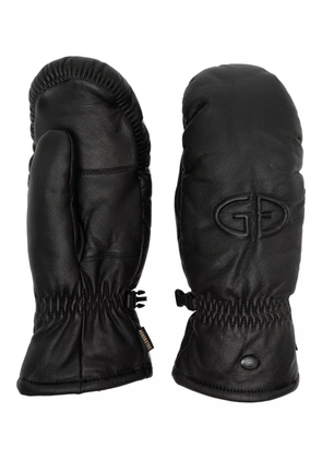 Goldbergh Hilja leather ski mittens - Black
