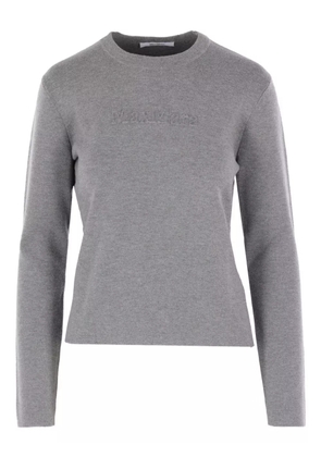 Max Mara logo sweater - Grey