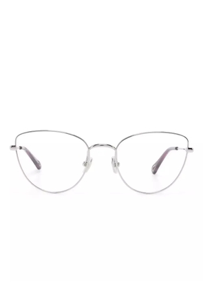 Chloé Eyewear cat eye-frame glasses - Silver