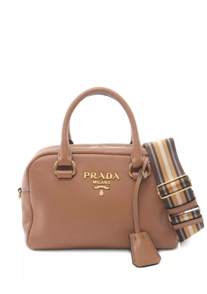 Prada Pre-Owned leather tote bag - Brown