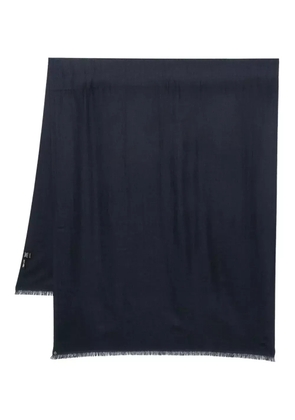 TOM FORD fringed scarf - Blue