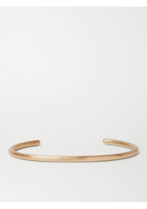 Le Gramme - Le 17 Brushed 18-Karat Gold Cuff - Men - Gold - S