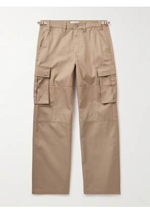 CELINE - Straight-Leg Twill Cargo Trousers - Men - Neutrals - IT 44