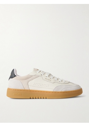 Axel Arigato - Dice T-Toe Suede-Trimmed Leather Sneakers - Men - White - EU 39