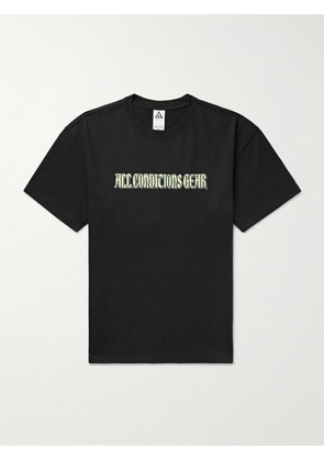 Nike - ACG Logo-Print Dri-FIT T-Shirt - Men - Black - XS
