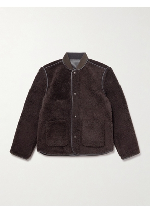 Mr P. - Reversible Shearling Jacket - Men - Black - XS
