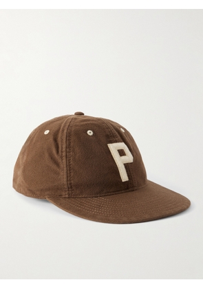 Polo Ralph Lauren - Logo-Appliquéd Brushed Cotton-Twill Baseball Cap - Men - Brown