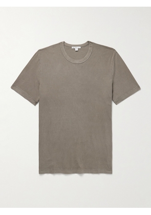 James Perse - Combed Cotton-Jersey T-Shirt - Men - Green - 1
