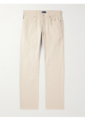 Peter Millar - Wayfare Slim-Fit Stretch-TENCEL™ and Cotton-Blend Twill Trousers - Men - Neutrals - UK/US 30