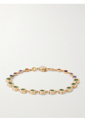 Luis Morais - 14-Karat Gold Multi-Stone Bracelet - Men - Gold