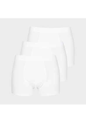 Paul Smith White Comfort Boxer Briefs Three Pack